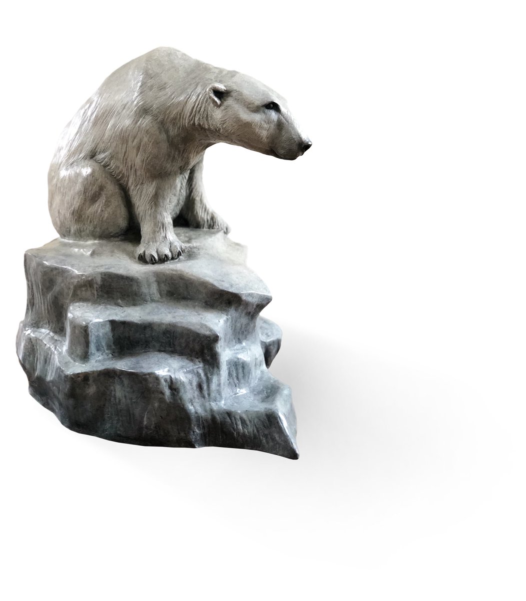 Rosamond Lloyd (@rlsculpture) on Twitter photo #newhome #LimitedEdition #bronze #polarbear #wildlifeart #FridayFeeling <a href="/DeborahMeaden/">Deborah Meaden 🇺🇦</a> you last saw him in clay, here he is in bronze, hope you like ❄️ #newhome #LimitedEdition #bronze #polarbear #wildlifeart #FridayFeeling <a href="/DeborahMeaden/">Deborah Meaden 🇺🇦</a> you last saw him in clay, here he is in bronze, hope you like ❄️