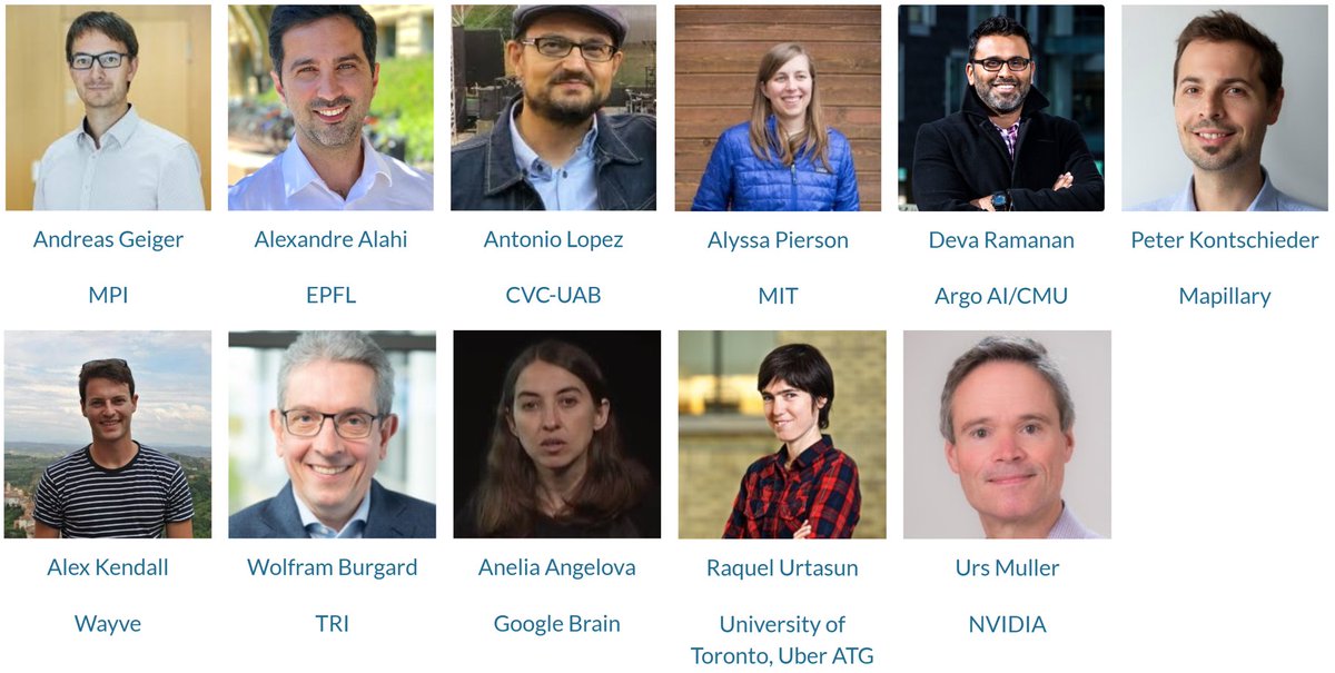 Wei-Lun Chao (@weilunchao) on Twitter photo ECCV2020 Workshop on Perception for Autonomous Driving is coming (8/23). sites.google.com/view/pad2020
All videos are accessible now! Watch the videos and join our Live sessions!
Organizers: <a href="/weilunchao/">Wei-Lun Chao</a>, Li Erran Li, <a href="/adnothing/">Adrien Gaidon</a>, <a href="/pondruska/">Emma Saunders</a>, <a href="/rowantmc/">Rowan McAllister</a>, Larry Jackel, @alvarez_josem. ECCV2020 Workshop on Perception for Autonomous Driving is coming (8/23). sites.google.com/view/pad2020
All videos are accessible now! Watch the videos and join our Live sessions!
Organizers: <a href="/weilunchao/">Wei-Lun Chao</a>, Li Erran Li, <a href="/adnothing/">Adrien Gaidon</a>, <a href="/pondruska/">Emma Saunders</a>, <a href="/rowantmc/">Rowan McAllister</a>, Larry Jackel, @alvarez_josem.