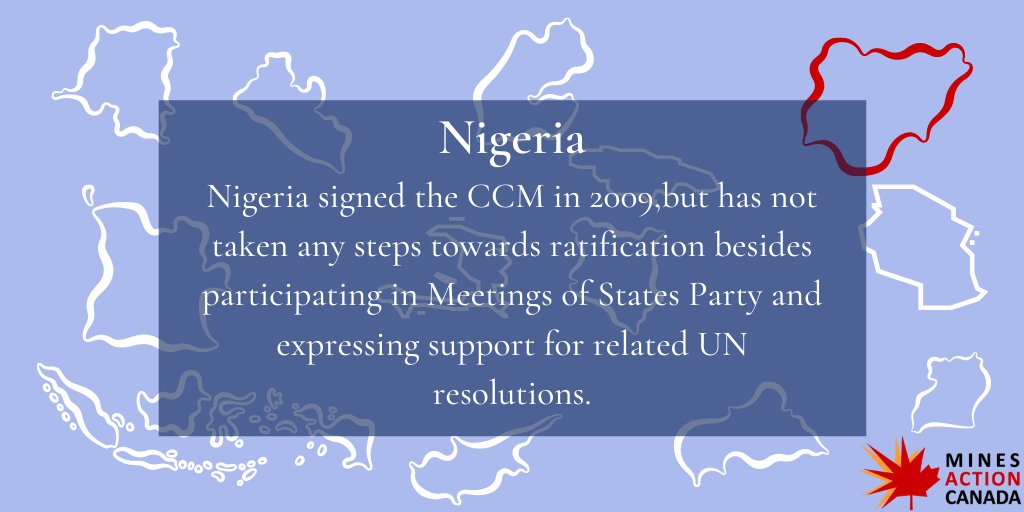 MinesActionCan's tweet photo. It's time to ratify the #clusterbomb ban @NigeriaMFA!

@ISUCCM @banclusterbombs https://t.co/M3SeTxyW1J