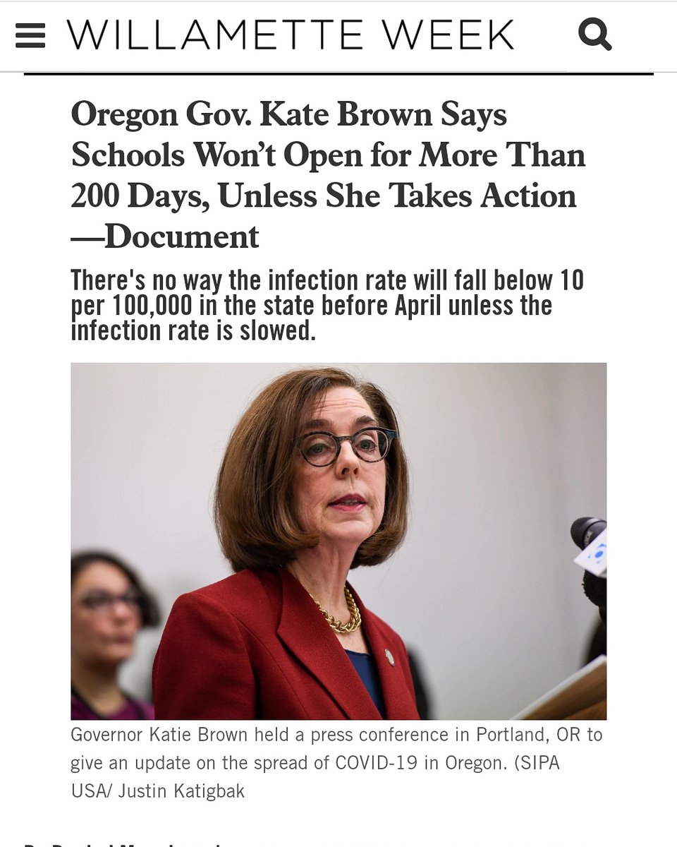 RestoreORNow's tweet photo. This @wweek  article is from today. That means April 2021. Are you ready to #RecallKateBrown now? https://t.co/wDYfMgiK2j