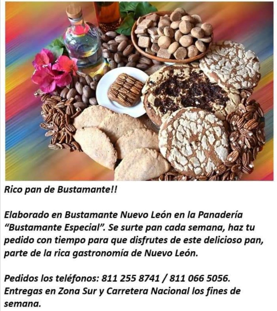 Pedidos de pan en el sur de Monterrey <a href="/BustamanteNLMX/">Bustamante, N.L.</a> @TurismoNL