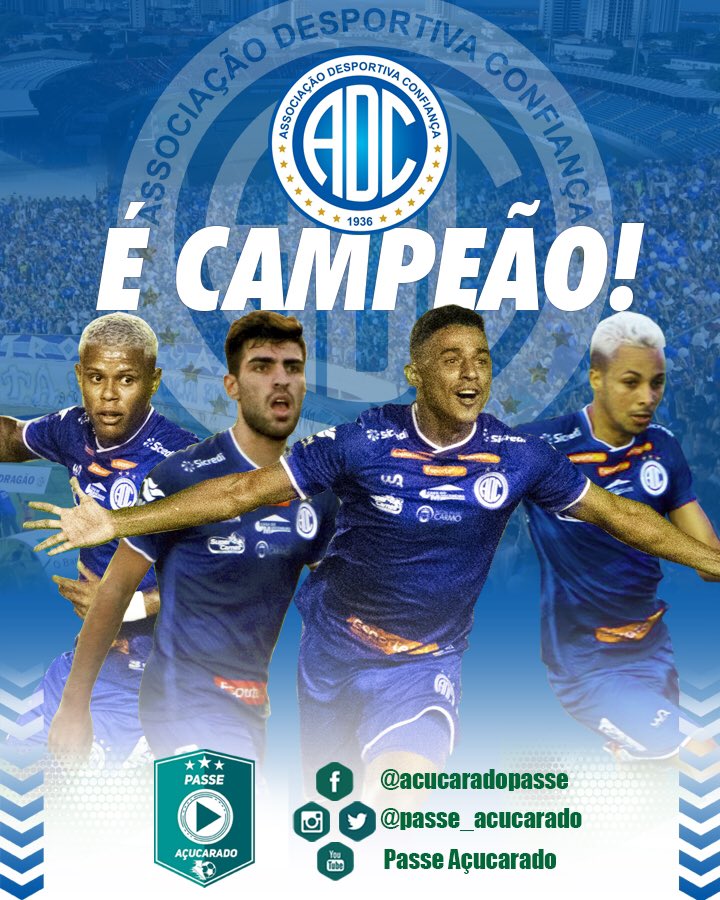 passe_acucarado's tweet photo. ✳️ É CAMPEÃO!

Final de jogo no Batistão: o Confiança empata com o Itabaiana por 1 X 1 com gol de Reis em cobrança de pênalti e leva o título do Campeonato Sergipano 2020.

📸Fotos: Emanuel Rocha

#PasseAçucarado #Campeão  #confianca https://t.co/aISw3DKBsY