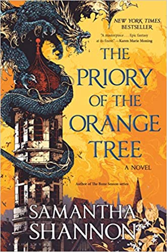 THE PRIORY OF THE ORANGE TREE by Samantha Shannon: Clocking in at 848 pages, PRIORY is a complex tale of competing worldviews—the world just happens to be magical and involve dragons. Lush prose, sapphic yearning, wild adventures, and rising forces of chaos!
