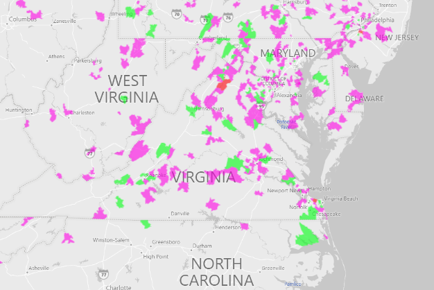 AzureStandard's tweet photo. According to our new map, it looks like there's growing interest in Azure making truck deliveries into #Virginia #WestVirginia and #Maryland  If you would like Azure Standard to come to your zip code, please suggest it at https://t.co/dnAhwoMKvF 
#grocerydelivery #organicfood https://t.co/QtJKXkaHAg