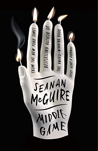 MIDDLEGAME by Seanan McGuire: Roger and Dodger are geniuses, he with words, she with numbers. They’re also twins, raised apart, but with an inexorable link. They’re also not quite human. And not quite gods. Not yet anyway. And for 492 pages, you’ll pray that that doesn’t happen.
