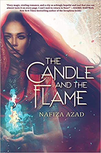THE CANDLE AND THE FLAME by Nafiza Azad: 416 pages of sumptuously wrought story of humanity and empathy, feminism and romance, defiance and courage. You’ll love the Silk Road setting, the complicated growth of the female characters, and the kissing.