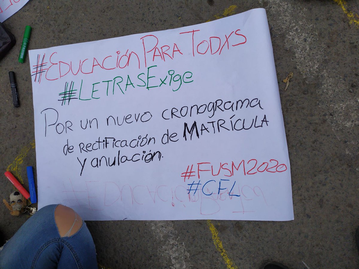 Comité de Comensales UNMSM tweet media