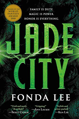 JADE CITY by Fonda Lee: 512 pages in a fantasy Asia, where magic is channeled through jade and the future is uncertain, three siblings fight to keep their clan’s power. If you miss powerful women in the first half, just wait for the meeting between Shae and Mada in the second.