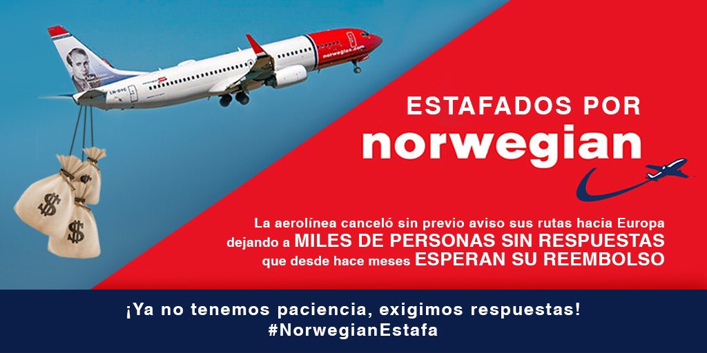 dziagacz's tweet photo. #norwegianestafa terrible empresa de desconfiar no reembolsan mi dinero, desconectaron los teléfonos ⁦@Norwegian_ARG⁩ ⁦@Norwegian_ES⁩ ⁦@NoruegaenARG⁩ https://t.co/EwhgjqWeDV
