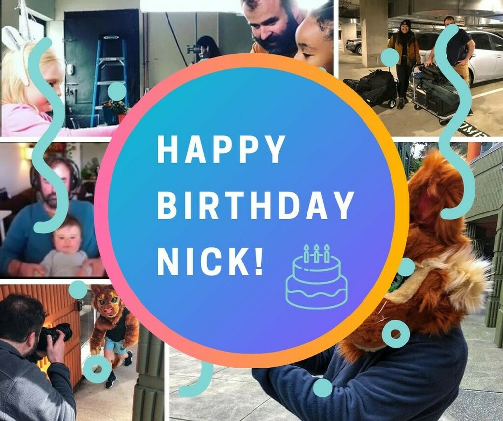 Happy Birthday to our Editor Extraordinaire - Nick Nelson! 🎉
He's a super dad, a cool cat, and always knows how to make us laugh.