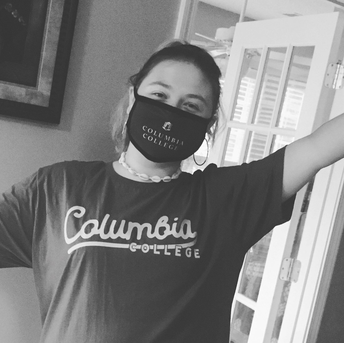 CJRidings's tweet photo. First day of C O L L E G E ! 🐨🥳💜 https://t.co/dkhGSCqYQb