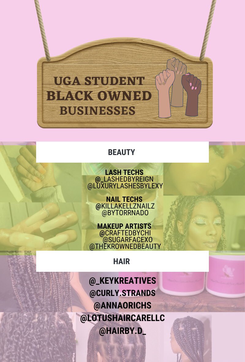 EtaXiAKAs's tweet photo. Want more ways to support your classmates? Check out these Black-owned student businesses on IG! Stay tuned to see which of these entrepreneurs will be featured in our panel on August 24th! Do you know a Black-owned student business not on this list? Tag them in the comments! 💓 https://t.co/VD8ckrUop1