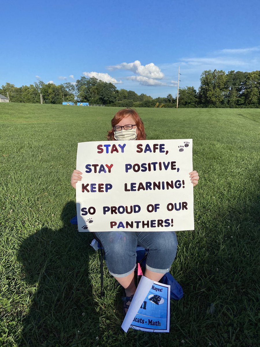 lauraBgilmer's tweet photo. An amazing turnout from our students ...tons of positive energy from our cheerleaders and dance Team....Hayes Maze was a big success!  We are ready for school to start! https://t.co/5dPitXYrhG