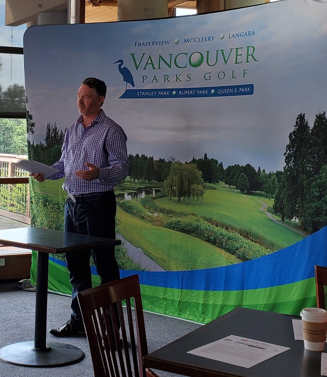 vancouvergolf's tweet photo. Great day out @VanParksGolf Langara GC for the @JohnstonMeier #VanOpen Media Day !!
Sponsors & media definitely taking notice of last years Women's Champion @ChristineWong6 who scortched a 65 (-6) including a back nine 30!!
#VanParksgolf #VGT #VanOpen
#JMinsurance https://t.co/wtywwDOUal