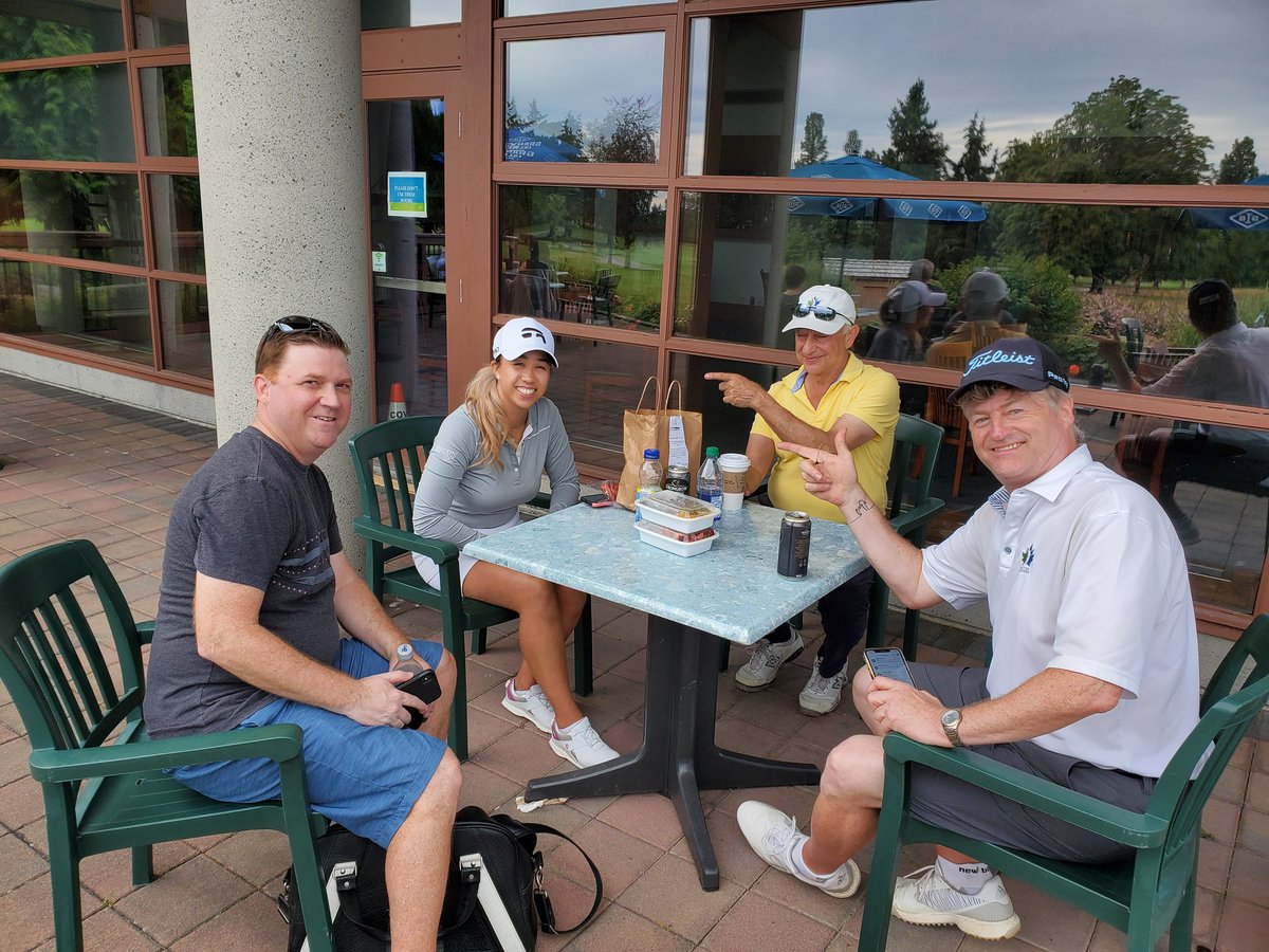 vancouvergolf's tweet photo. Great day out @VanParksGolf Langara GC for the @JohnstonMeier #VanOpen Media Day !!
Sponsors & media definitely taking notice of last years Women's Champion @ChristineWong6 who scortched a 65 (-6) including a back nine 30!!
#VanParksgolf #VGT #VanOpen
#JMinsurance https://t.co/wtywwDOUal