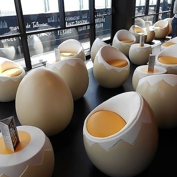 giadips's tweet photo. Estos asientos nos dieron hambre, ya sabemos lo que vamos a desayunar en el equipo 😋.
Es un buen diseño? Que opinan? 🤓
👉 @inventionday 
#giadipsupn #UPN #giadips #chair #chairs #interior #design #furniture https://t.co/jCemMxoc18