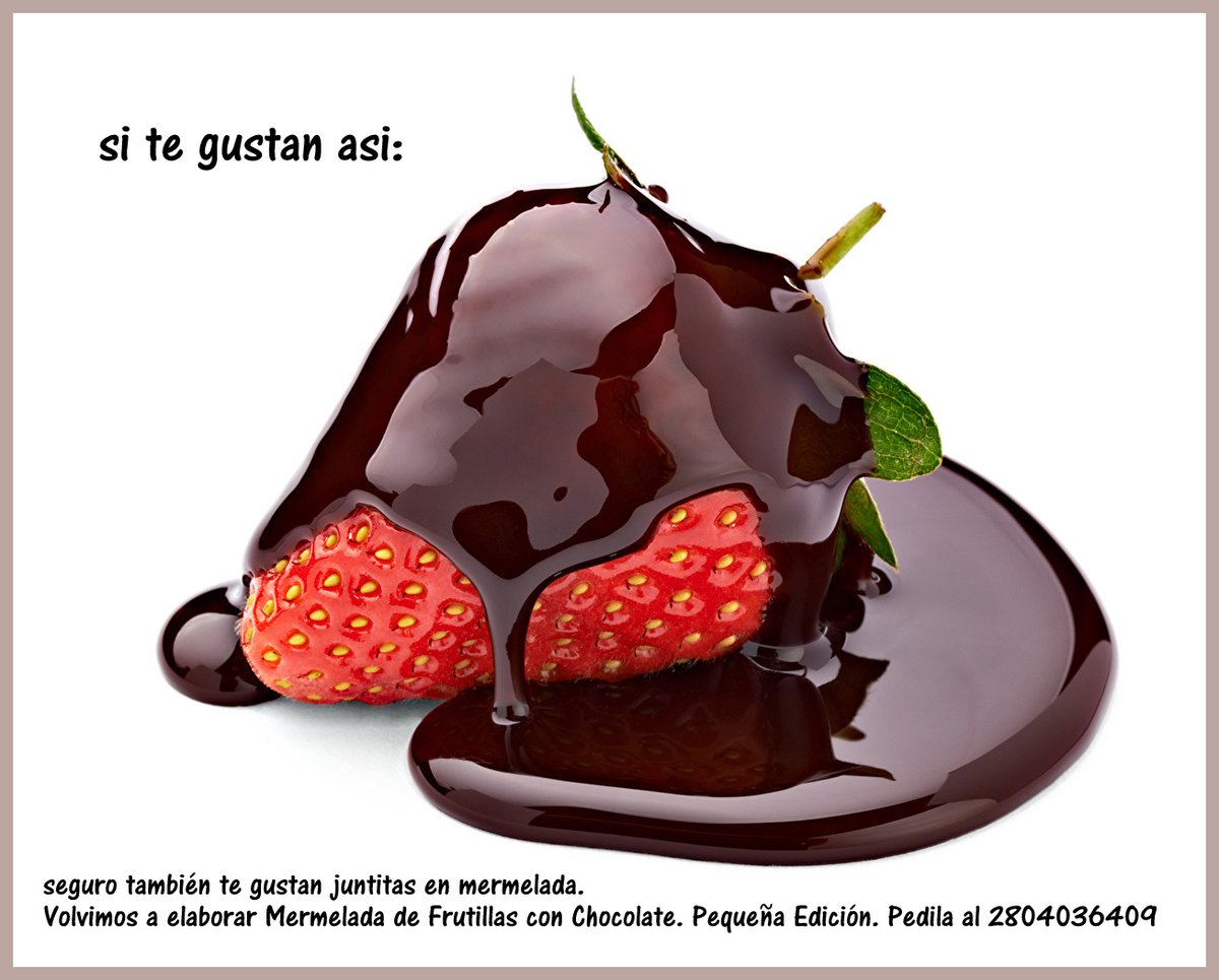 se sigue elaborando.
volvió el dulce de Frutillas con Chocolate
es de la colección "Está tremenda", dedicada a <a href="/rpalicio/">roberto palicio</a>. 
la queres? la tenes. (claro, deberias llamar o escribir... )