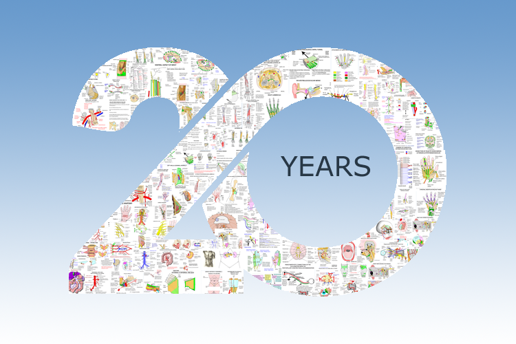 InstantAnatomy's tweet photo. Instant Anatomy is turning 20!
As part of our 20 year celebration we are taking 20% off our apps and subscriptions for 20 days.
Use the code 20in2020 on our subscription website.
https://t.co/REZ8v5Kbkd
#anatomy https://t.co/lTJx8z9oHW