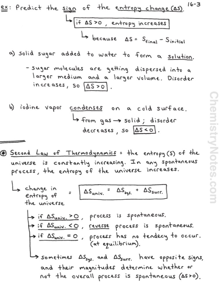 chem_notes_pdf's tweet photo. SECTION 16 - Spontaneity, Entropy, and Free Energy (10 pages)
.
https://t.co/xtSXHi6tra
.
👆🏼ALL My Notes are Available Here
.
#generalchemistrylectures
#chemistrylectures
#generalchemistrynotes
#chemistrylectures
#chemistrynotes
#chemistrylecturenotes
#generalchemistrynotes
. https://t.co/Dp9KNjNyAV