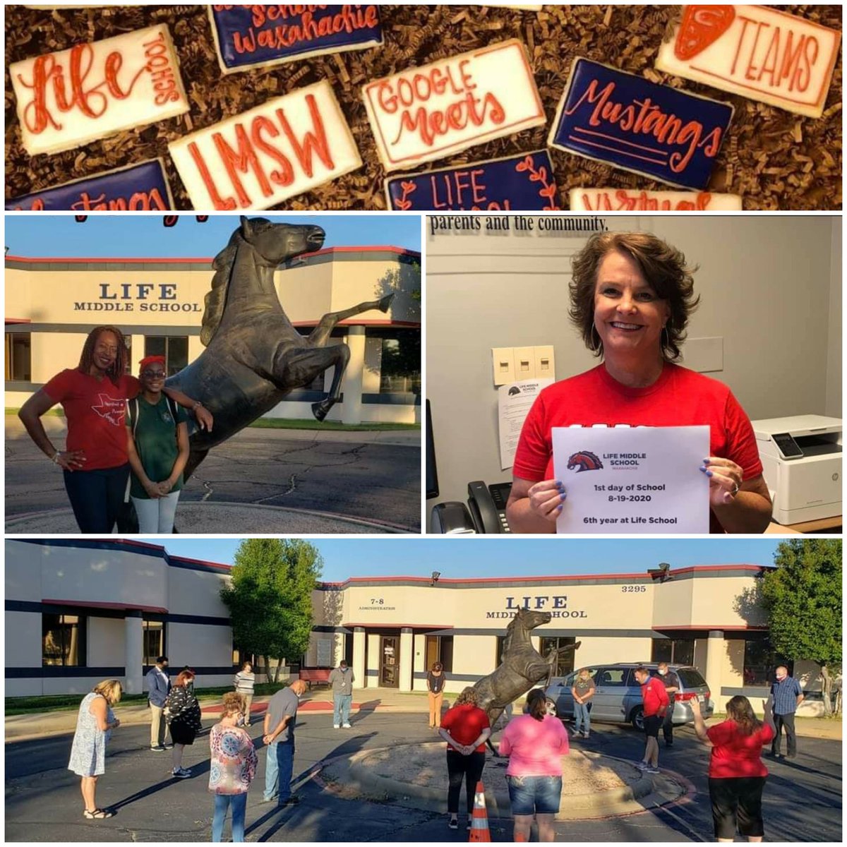 "70% of behavior is influenced by environment."  @lmswmustangs have an environment of service,  selflessness,  collaboration,  gratitude, and honor! #LifeLeader #IwillL.E.A.D