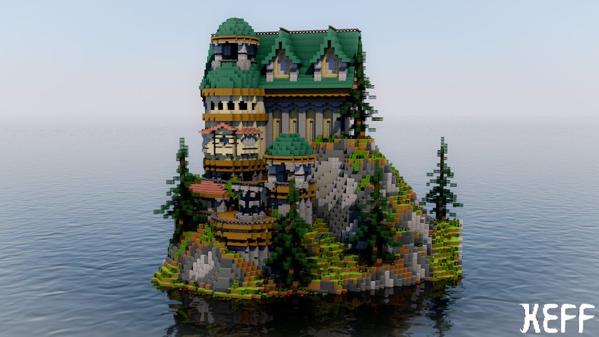 SnowFallen_'s tweet image. Render for @SyralMC hope you like it, and for anyone else that has dope builds, im doing free renders for a while.