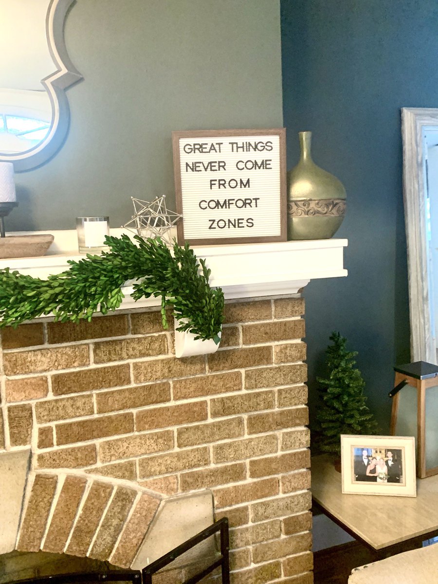 AvesKOverbeck's tweet photo. Saw this quote today and knew that I needed it on my board. I am sure that even with all of the difficult changes this new year brings, it will also bring excellence! Our new normal starts tomorrow! https://t.co/CdG2nCGdYL