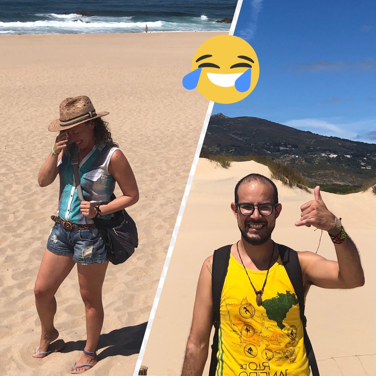 Nosotros cada vez que nuevos amigos nos preguntan que cómo nos conocimos 😂😂