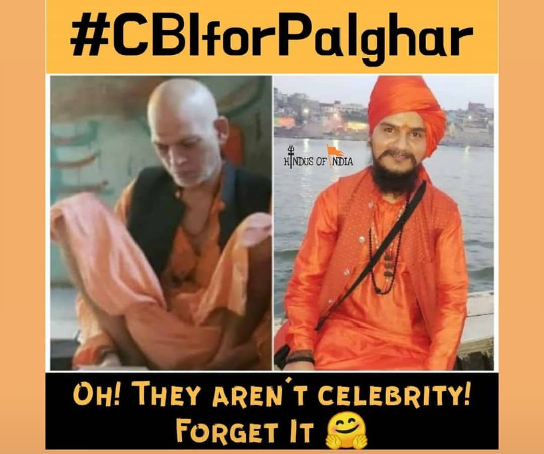 ShreeRamBhaktt's tweet photo. Don't forget ....
#CBIforPalghar https://t.co/6WDB81FMUi