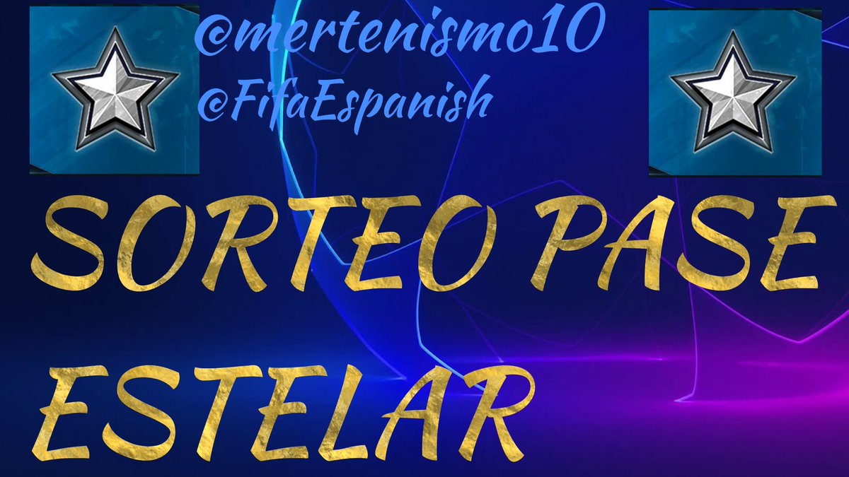 mertenismo10's tweet photo. ⚠️SORTEO ULTIMO PASE ESTELAR⚠️

ya que el Lyon no pudo, les regalo uno yo😁

REQUISITOS⚠️✴❗

1.✔Seguirme a mi @mertenismo10 
2.✔Seguir a @FifaEspanish 
3. ✔DAR ⚠️RT⚠️

Facil, y rapido. https://t.co/ZDQabwnXIw