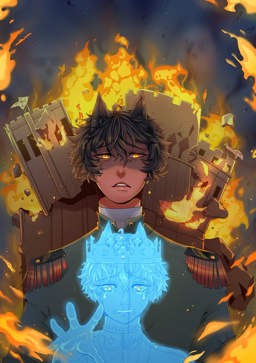 Lomenmel's tweet photo. My oc Kai and his trauma...
#ocs #oc #fire #firedrawing #traumadrawing #octrauma #drawing #digitalart #art https://t.co/X3kuvPEJQP