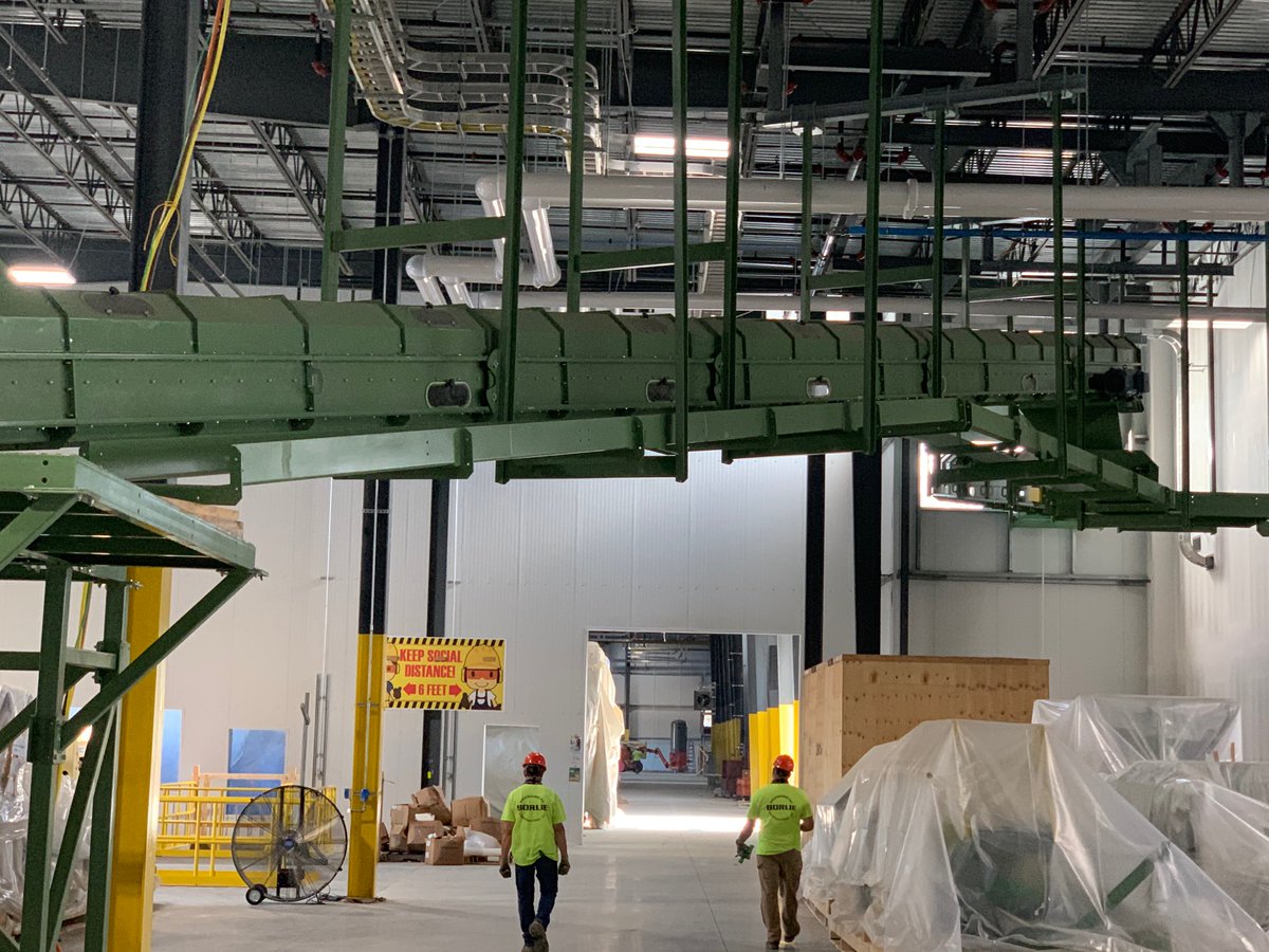 ClaycoInc's tweet photo. Our Rockwool project in Ranson, West Virginia recently celebrated reaching 587 days injury free! Thank you to our Clayco crew for maintaining fantastic safety leadership and teamwork throughout this project. #ClaycoSafe #worksafelivesafe https://t.co/dYiIY2x3gy