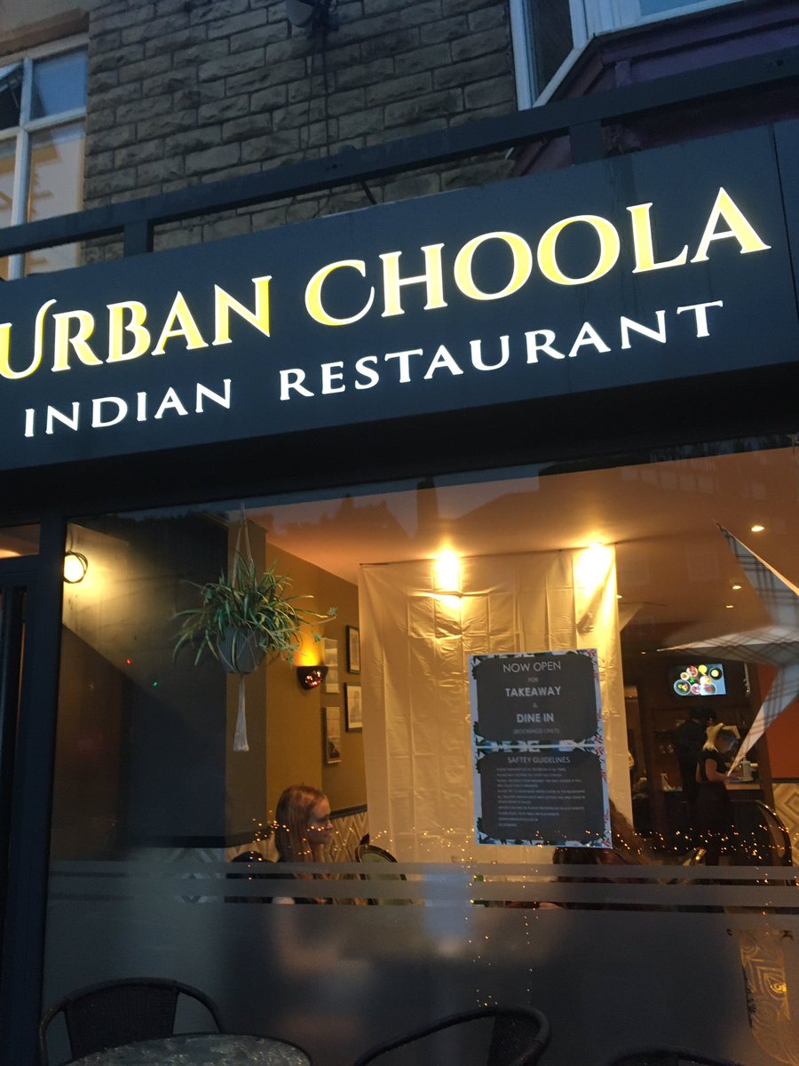 imwittering5's tweet photo. @YorkieAde @UrbanChoola  absolutely wonderful meal thus evening #EatOutHelpOut https://t.co/6dm2bMoeGi