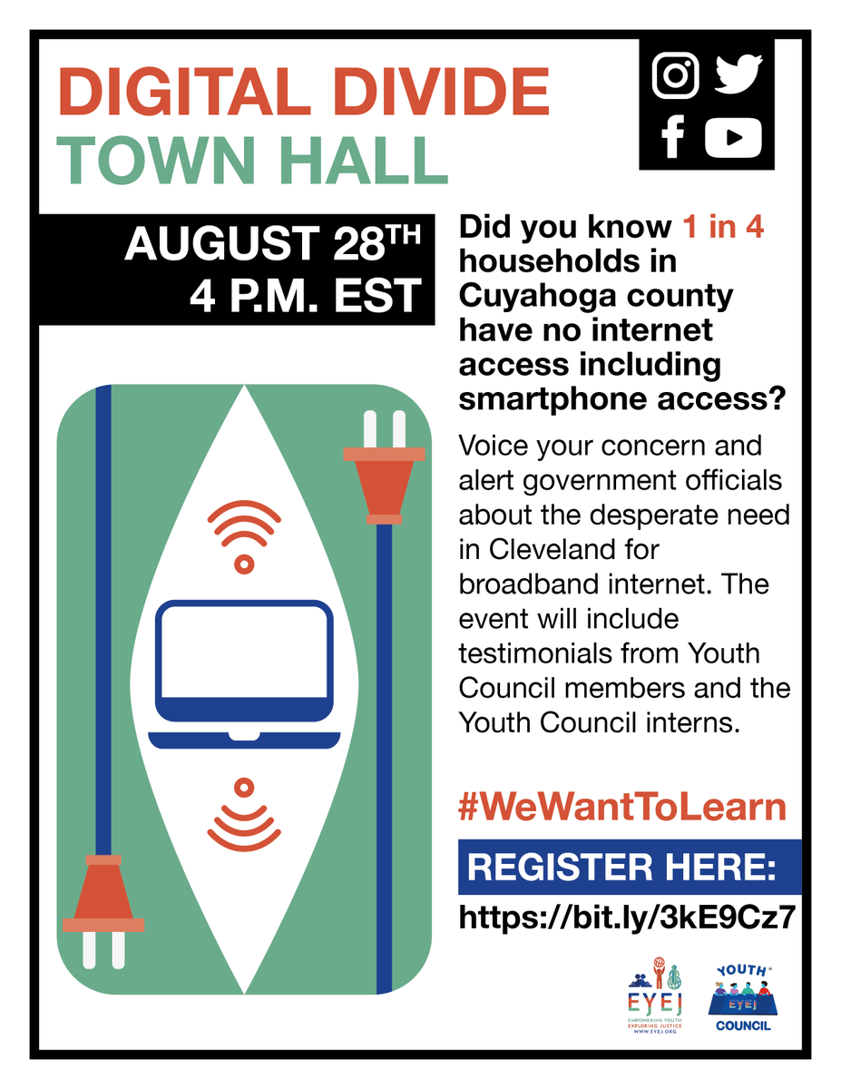 network4justice's tweet photo. NNJ member @eyejcleveland hosts important Digital Divide Town Hall! https://t.co/zxuh4rAYRL