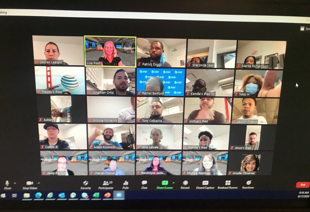ASM Day 1! 20 new leaders and 4 amazing instructors I get to work with for the next 2 weeks. ❤️ @nsidegulfstates represented large here! @JennyARamos <a href="/MichBushh/">Michele Morreale Reznicek</a> <a href="/randolyne/">Randolyne Jackson</a> #tuproud #ittakestu <a href="/CentralRgnVoice/">CentralRegionVoice</a> #strongertugether
