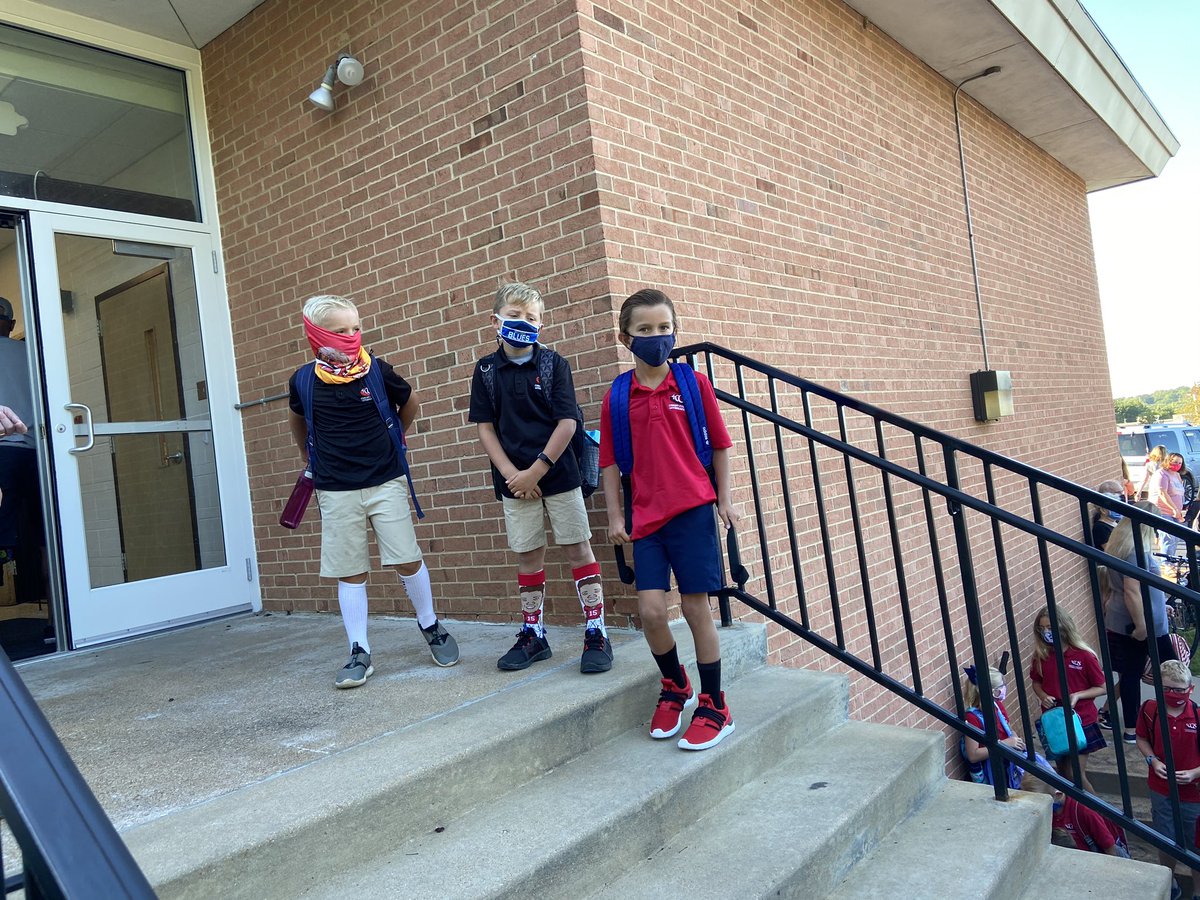 Successful 1st day of school at <a href="/CCLSChargers/">CCLS - St. Louis</a>
