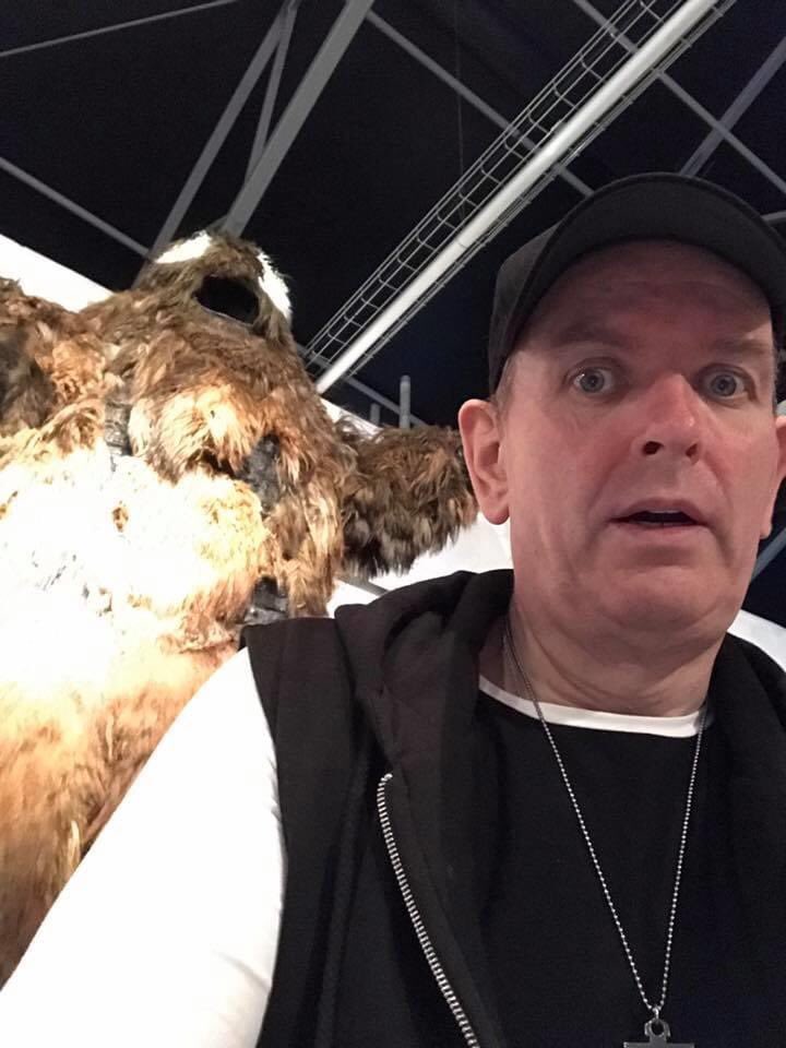 TimeLordDrew61's tweet photo. When I say Run....Run! 3 years ago The Great Intelligence came back to life and a Yeti was reactivated at The Doctor Who Experience. #DoctorWho #Yeti #GreatIntelligence #WebofFear https://t.co/cK7IiGbupK
