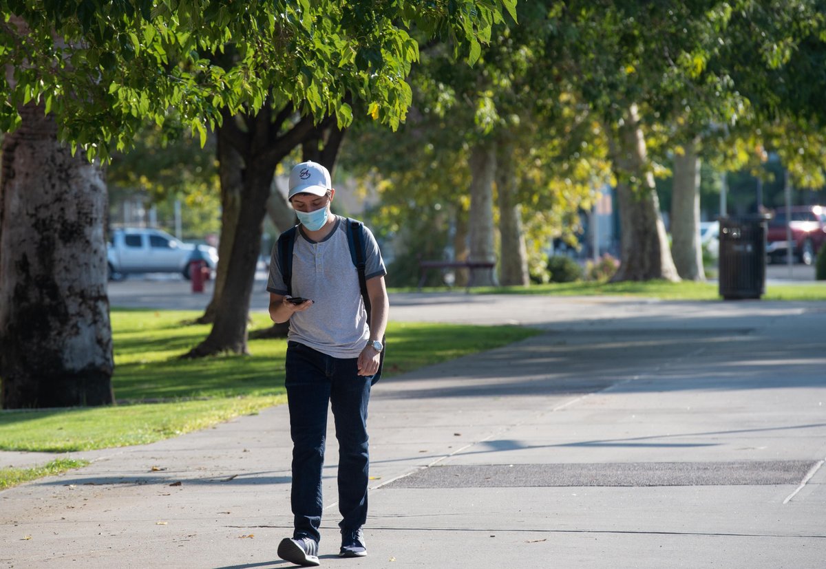Welcome back to school, Aggies! This semester may look a little different, but let's work hard to make it a great one! Don't forget to #MaskUp, wash your hands and socially distance 😊 #StillNMSU #NMSUReady
