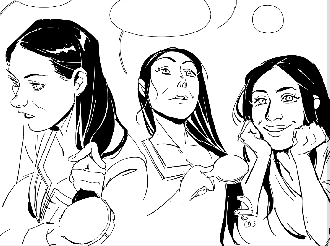 gays be like: [has 4 page hair brushing sequence in a comic] 