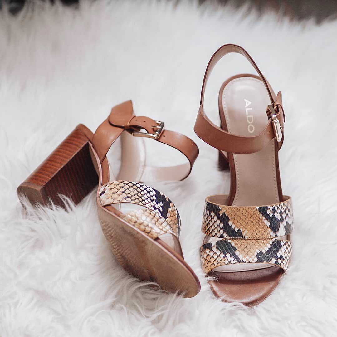 aldo shoes block heel