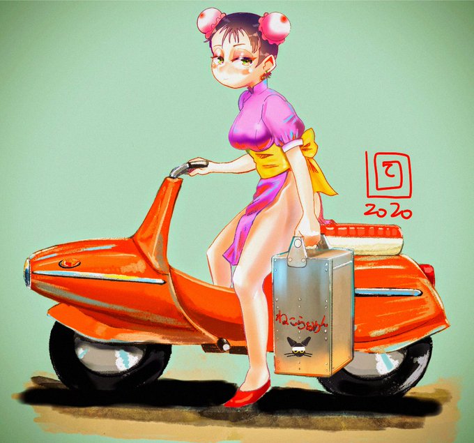 バイクの日のtwitterイラスト作品 バイクの日のtwitterイラスト作品