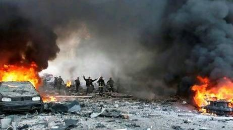 Beside the extensive blast damage, other evidence suggestive of a SADM-like device are all the fires & car damage, characteristic of NYC on 9/11 wch physicist Heinz Pommer attributes to nuclear electromagnetic pulse (EMP)58/ http://www.911history.de/aaannxyz_ch07_en.html