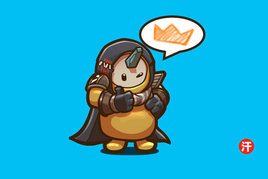 YungKhan's tweet image. Today's Warm Up 

@FallGuysGame and @DestinyTheGame Mashup