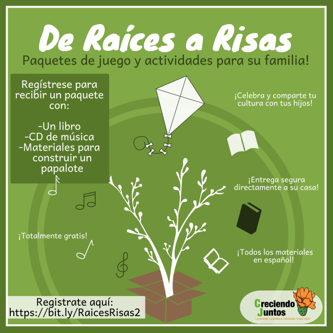 CJCville's tweet photo. This Friday will be the LAST day to sign up for De Raíces a Risas play packages! Don't wait until the last minute and get your package now! \\ Este viernes sera la ULTIMA DÍA para registrase a recibir un paquete de De Raíces a Risas! 

Registrase ahorita: https://t.co/TzadBxUk0e https://t.co/BAXR8X6P3c
