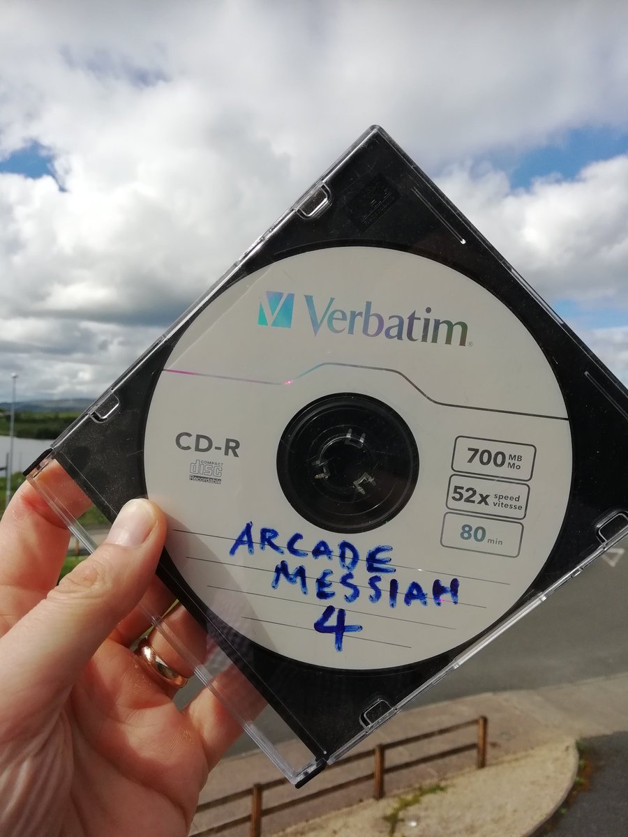 Arcade Messiah Album 4 finally finished and master on its way to manufacturing plant