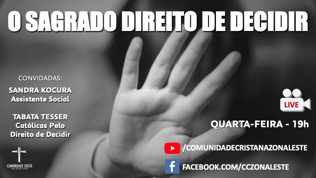 cczl_oficial's tweet photo. É daqui a pouco, às 19h: live sobre o Sagrado Direito de Decidir, com Sandra Kocura e @tabatatesser
Participe conosco!
#PeloDireitodedicidir
#Cczl https://t.co/84QtEnfOSc