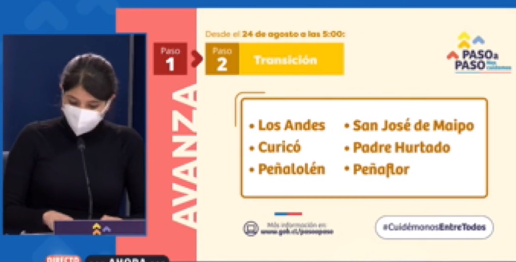 ElReporterocl's tweet photo. #Peñaflor y #PadreHurtado saldrán de #cuarentena total y entran al Paso 2
📲 https://t.co/RKAyT1oz2M https://t.co/feWThZ21IN