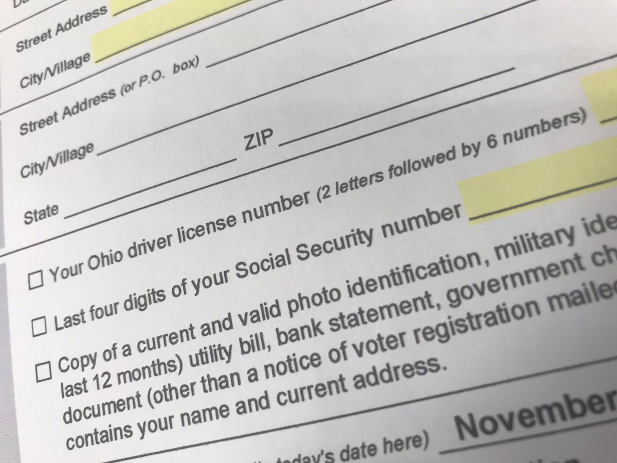 EVERY FORM OF VOTING requires ID. Mail-in/absentee requires a driver’s license number, last 4 of your SSN, and a signature which will be screened for accuracy.Due to pandemic, EXPIRED DRIVER’S LICENSES WILL BE ACCEPTED, within reason. Don’t bring one in from 1998.