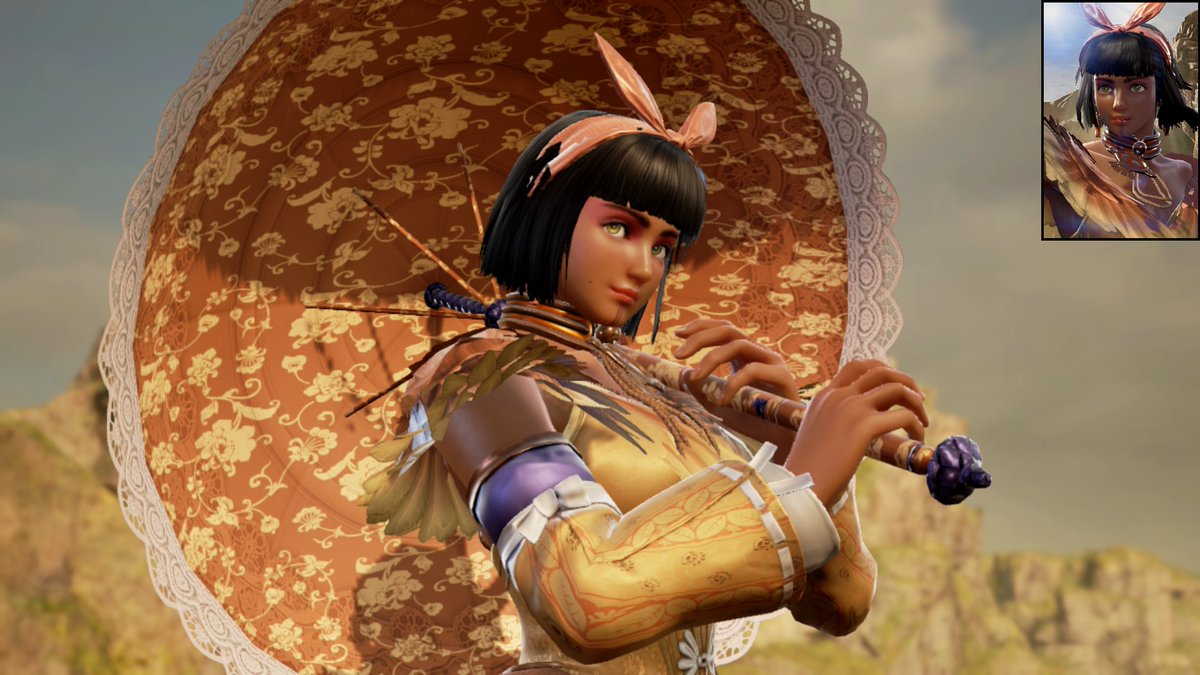 Flo_117_'s tweet photo. 💫👸🏾Princess Maraña; Daughter of Queen Amina, Rightful Heir to the Throne, Magistrate 👸🏾💫
#SCVI #SOULCALIBURVI #ソウルキャリバー6 #ソウルキャリバーVI #H2Flow #Setsuka #SCWB2020 #SCVI_SET #SCVI_SETS #CaS #CreateASoul #costume #creation #OC https://t.co/zZJNw48DGq