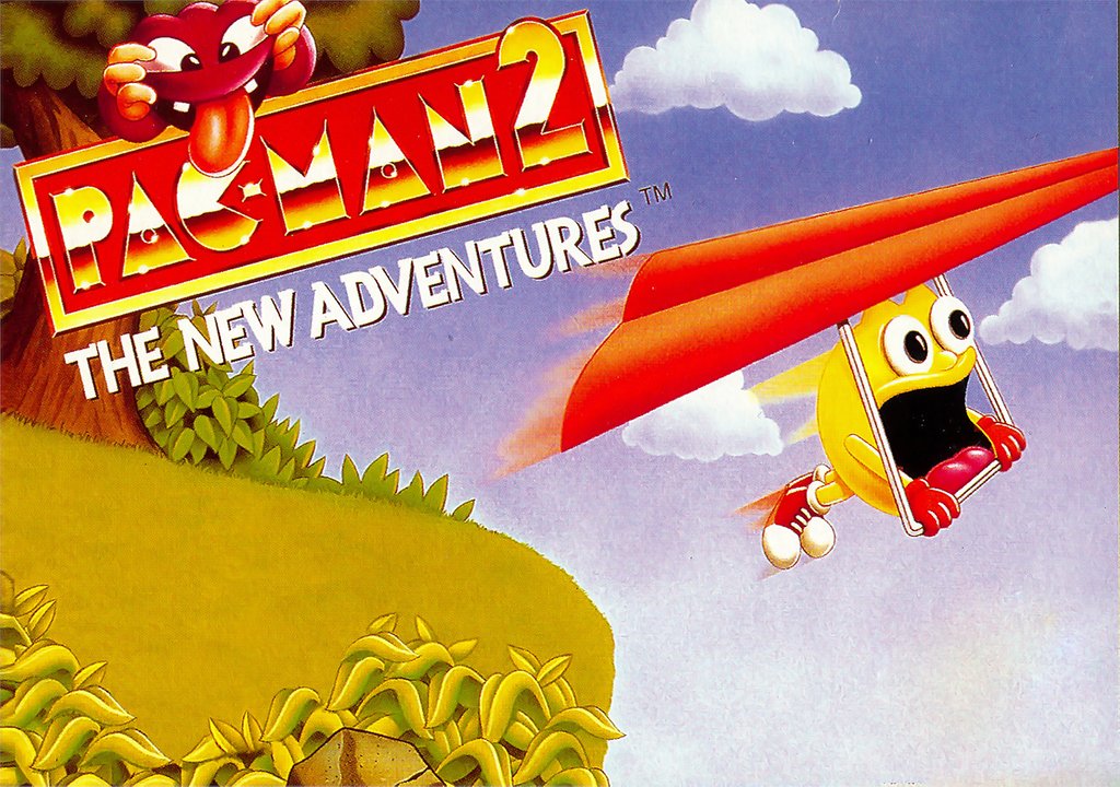 Cover comparison - 'Pac Man 2: The New Adventures' on the SNES