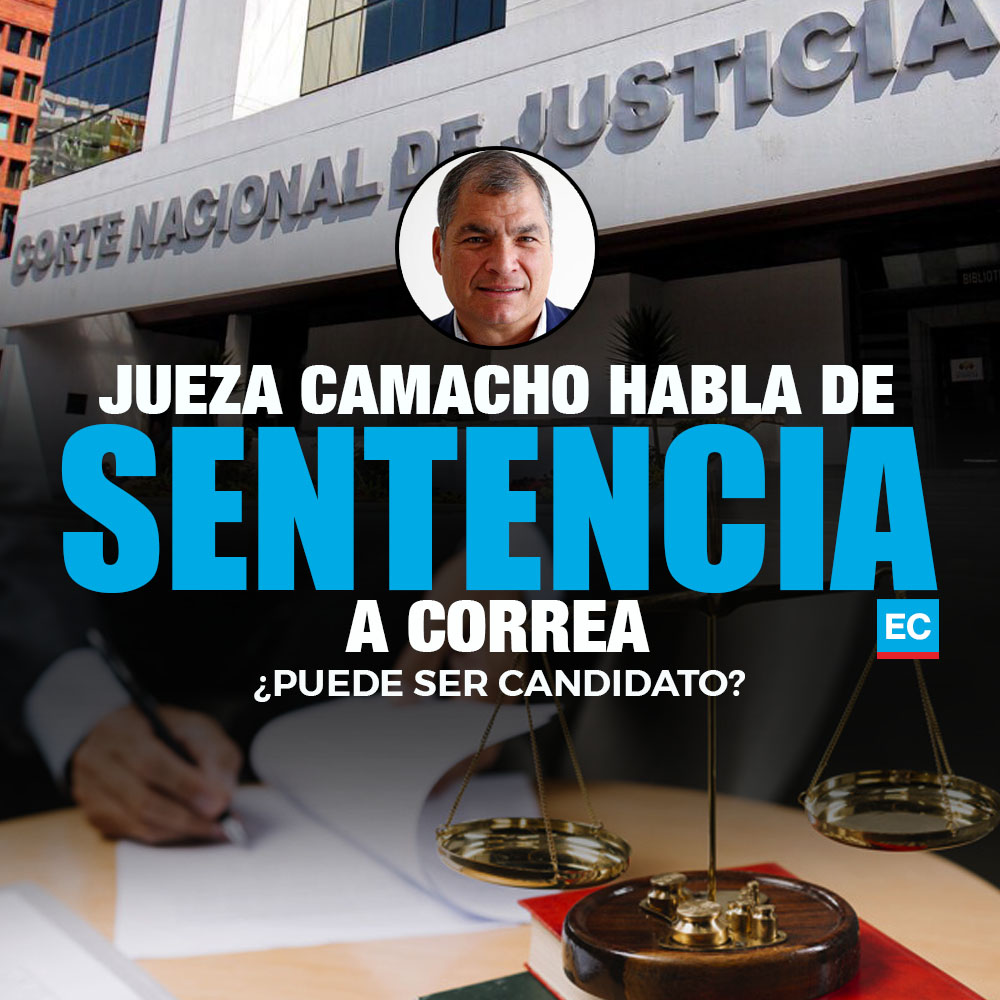 elcomerciocom's tweet photo. #ATENCIÓN | La jueza Daniella Camacho se pronuncia por sentencia del #CasoSobornos. ¿Correa puede ser candidato? » https://t.co/LPDQNh6SUU https://t.co/dYfTIRTA4v